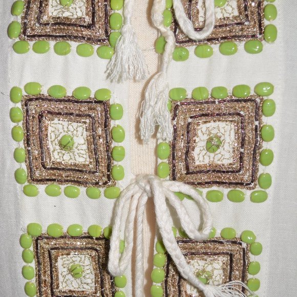 Inca Beaded Duster in Sz L - Picture 6 of 6